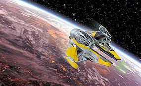Revell-Germany 1/58 Star Wars- Anakins Jedi Starfighter Revell-Germany 1/58 Star Wars- Anakins Jedi Starfighter