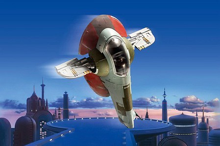 Revell-Germany Star Wars- Boba Fetts Slave I Patrol Ship Star Wars Model Kit 1/160 Scale #3610