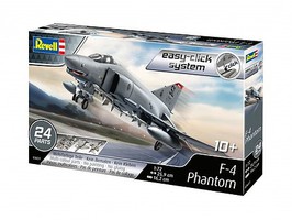 Revell-Germany F4E Phantom Fighter Snap Tite Model Airplane Kit 1/72 Scale #3651