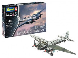 Revell-Germany Junkers Ju188A1 Racher Aircraft Plastic Model Airplane Kit 1/48 Scale #3855