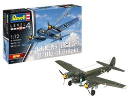 Revell-Germany Junkers Ju88A1 Bomber Battle of Britain Plastic Model Airplane Kit 1/72 Scale #4972
