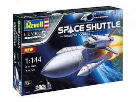 Revell-Germany Space Shuttle & Booster Rockets Plastic Model Kit 1/144 Scale #5674