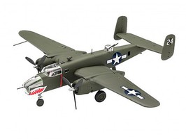 Revell-Germany 1/72 B25 Mitchell Bomber (Snap) w/paint & glue Revell-Germany 1/72 B25 Mitchell Bomber (Snap) w/paint & glue