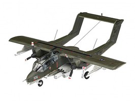 Revell-Germany 1/72 OV10A Bronco Fighter w/paint & glue Revell-Germany 1/72 OV10A Bronco Fighter w/paint & glue
