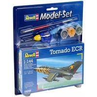 Revell-Germany Tornado ECR Combat Aircraft Plastic Model Airplane Kit 1/144 Scale #64048