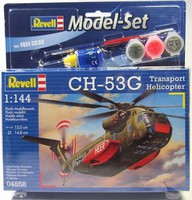 Revell-Germany 1/144 CH53G Heavy Transport Helicopter w/paint & glue Revell-Germany 1/144 CH53G Heavy Transport Helicopter w/paint & glue