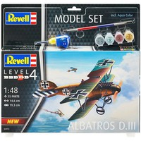 Revell-Germany NYA 1-48 Model Set Albatros DIII Revell-Germany NYA 1-48 Model Set Albatros DIII