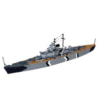 Revell-Germany German Bismarck Battleship Plastic Model Military Ship Kit 1/1200 Scale #65802