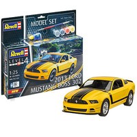 Revell-Germany 1/25 2013 Ford Mustang Boss Car w/paint & glue Revell-Germany 1/25 2013 Ford Mustang Boss Car w/paint & glue