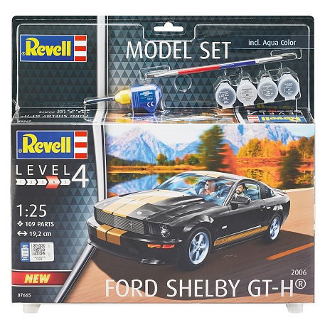 Revell-Germany 2006 Ford Shelby GT-H Car Plastic Model Car Kit 1/25 Scale #67665