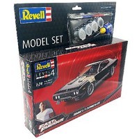 Revell-Germany 1971 Plymouth GTX Car w/paint & glue Plastic Model Car Kit 1/25 Scale #67692