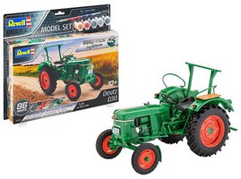 Revell-Germany Deutz D30 Diesel Tractor Snap Model Tractor Kit 1/24 Scale #67821