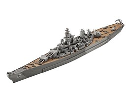 Revell-Germany Battleship USS New Jersey w/basic 1-700