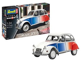 Revell-Germany Citroen 2 CV Cocorico Plastic Model Car Kit 1/24 Scale #7653