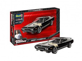 Revell-Germany Fast & Furious Dominic's 1971 Plymouth GTX Car Plastic Model Car Kit 1/25 Scale #7692