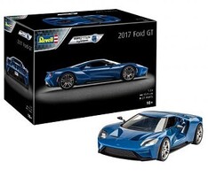 Revell-Germany 2017 Ford GT Sports Car (Snap) Plastic Model Car Vehicle Kit 1/24 Scale #7824