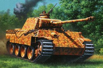 Revell-Germany PANTHER AUSF.D/AUSFA Plastic Model Tank Kit 1/72 Scale #803107