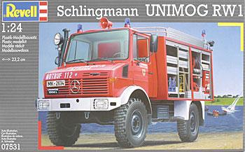 Revell-Germany 1-24 SCHLINGMANN UNIMOG Plastic Model Truck Kit 1/24 Scale #807531