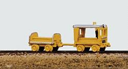 Railway-Express MOW Vehicles Heavy Duty Speeder and Crew Car Model Railroad Vehicle N Scale #2001