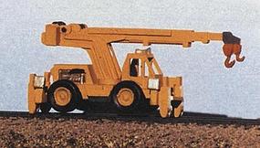 MOW Equipment Hydraulic High Rail MOW Crane Model Railroad Vehicle N Scale #2131
