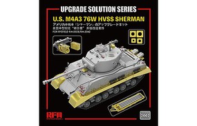 Rye M4A3 76W HVSS Sherman Upgrade Kit Plastic Model Vehicle Accessory 1/35 Scale #2002