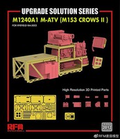 Rye M1240A1 M-ATV Radio Set Upgrade Kit Plastic Model Vehicle Accessory 1/35 Scale #2012