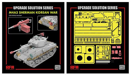 Rye Korean War M4A3 Sherman Upgrade Kit Plastic Model Vehicle Accessory 1/35 Scale #2017