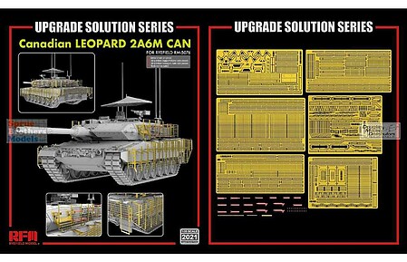 Rye Canadian Leopard 2A6M CAN Upgrade Kit Plastic Model Vehicle Accessory 1/35 Scale #2021