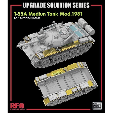 Rye Upgrade Set for 5098 T-55A Fenders