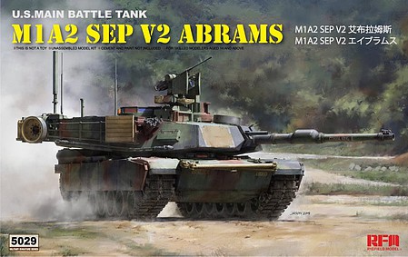 Rye M1A2 Sep V2 Abrams Main Battle Tank Plastic Model Military Vehicle Kit 1/35 Scale #5029