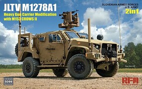 Rye JLTV M1278A1 Heavy Carrier w/ M153 CROWS II Plastic Model Military Vehicle 1/35 Scale #5099