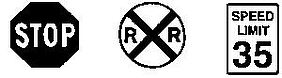 N Scale Model Railroad Billboards / Signs