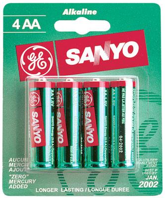 Sanyo Sanyo AA Alkaline Battery (4)