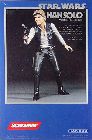 Screamin Han Solo (Star Wars) Plastic Model Celebrity Kit 1/6 Scale #3450