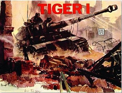 Schiffer Tiger I Authentic Scale Tank Vehicle Book #3521