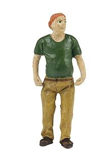 Scenic-Expr Everyday People - Sean The Freckle Face Kid - 1/50 O Scale Model Railroad Figure #1037