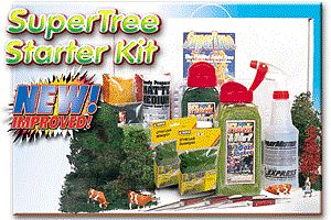 Scenic-Expr SuperTree(TM) Starter Kit Model Railroad Scenery Supplies #220