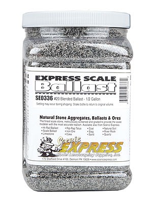 Scenic-Expr Bllst #20 Blended 1/2-Gal - O-Scale