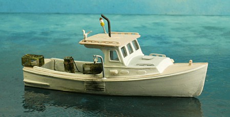 34 Working Lobster Boat - HO-Scale