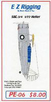 Starfighter E-Z Rigging- SBC3/4 with Bomb Racks for HLR Plastic Model Aircraft Decal 1/72 Scale #pe6 Starfighter E-Z Rigging- SBC3/4 with Bomb Racks for HLR Plastic Model Aircraft Decal 1/72 Scale #pe6
