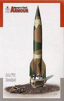 A4/V2 Ballistic Missile Plastic Model Military Vehicle Kit 1/72 Scale #172003