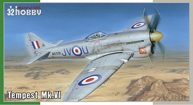Special Hawker Tempest Mk VI Fighter (MAY) Plastic Model Airplane Kit 1/32 Scale #32055