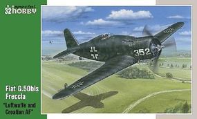 Special Fiat G50bis Freccia WWII Fighter Plastic Model Airplane Kit 1/32 Scale #32058