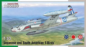 Special T-33 'Japanese and South American T-Birds' Plastic Model Airplane Kit 1/32 Scale #32066