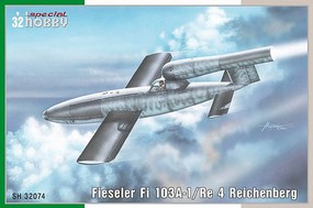 Special Fieseler Fi 103A-1/Re 4 Reichenberg Flying Bomb Plastic Model Airplane Kit 1/32 Scale #32074