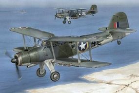 Fairey Albacore Mk II Aircraft Plastic Model Airplane Kit 1/48 Scale #48084