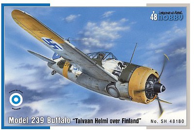 Special Model Buffalo 239 Taivaan Helmi over Finland Plastic Model Airplane Kit 1/48 Scale #48180
