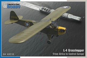 Special L4 Grasshopper Africa to Central Europe Aircraft Plastic Model Airplane Kit 1/48 #48218