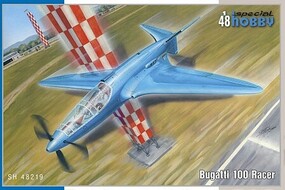 Special Bugatti 100 Racer Aircraft Plastic Model Airplane Kit 1/48 Scale #48219