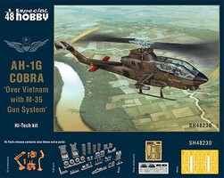 Special AH1G Cobra US Army Helicopter (Hi-Tech) Plastic Model Helicopter Kit 1/48 Scale #48230